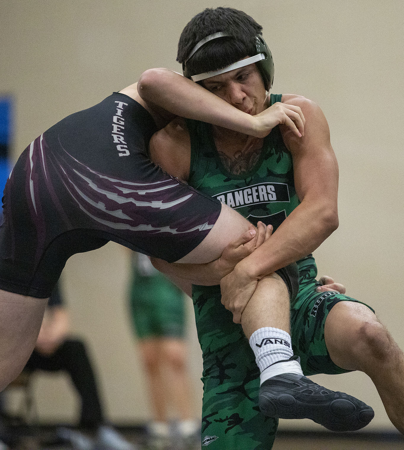 A&M Consolidated vs Rudder wrestling